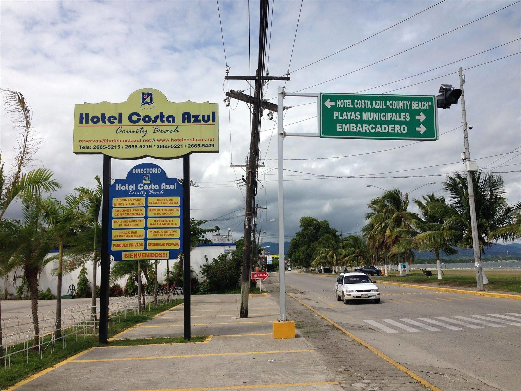 Hotel Costa Azul County Beach Puerto Cortés Esterno foto